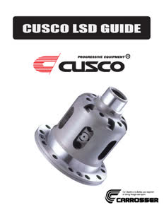 CUSCO LSD (Limitted Slip Differential) technical guide - صورة الغلاف